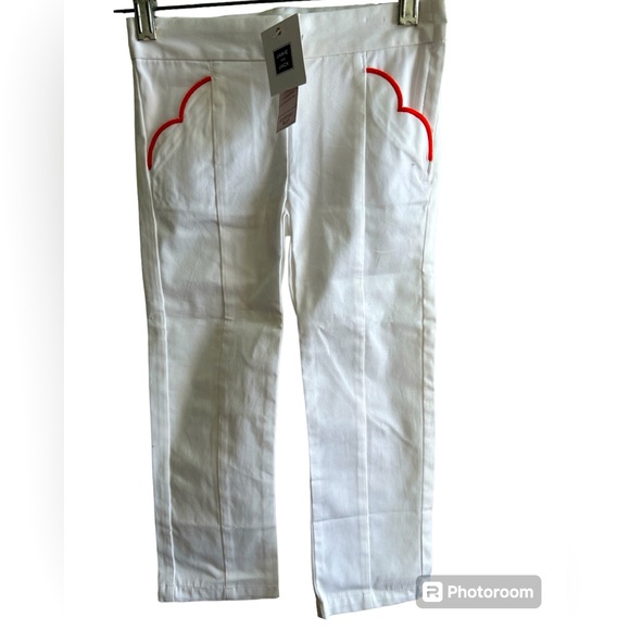 Janie and Jack Girl scalloped pant NEW - Picture 1 of 4